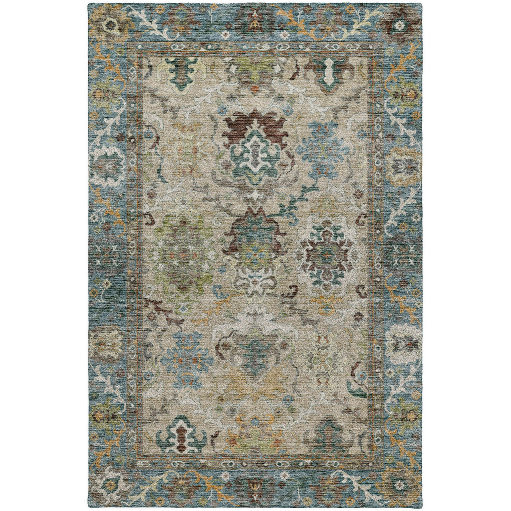 Dalyn Silk Road SR5 Aqua Area Rug main image