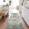 Dalyn Silk Road SR5 Aqua Area Rug Runner Lifestyle Image Feature