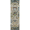 Dalyn Silk Road SR5 Aqua Area Rug Runner Main Image