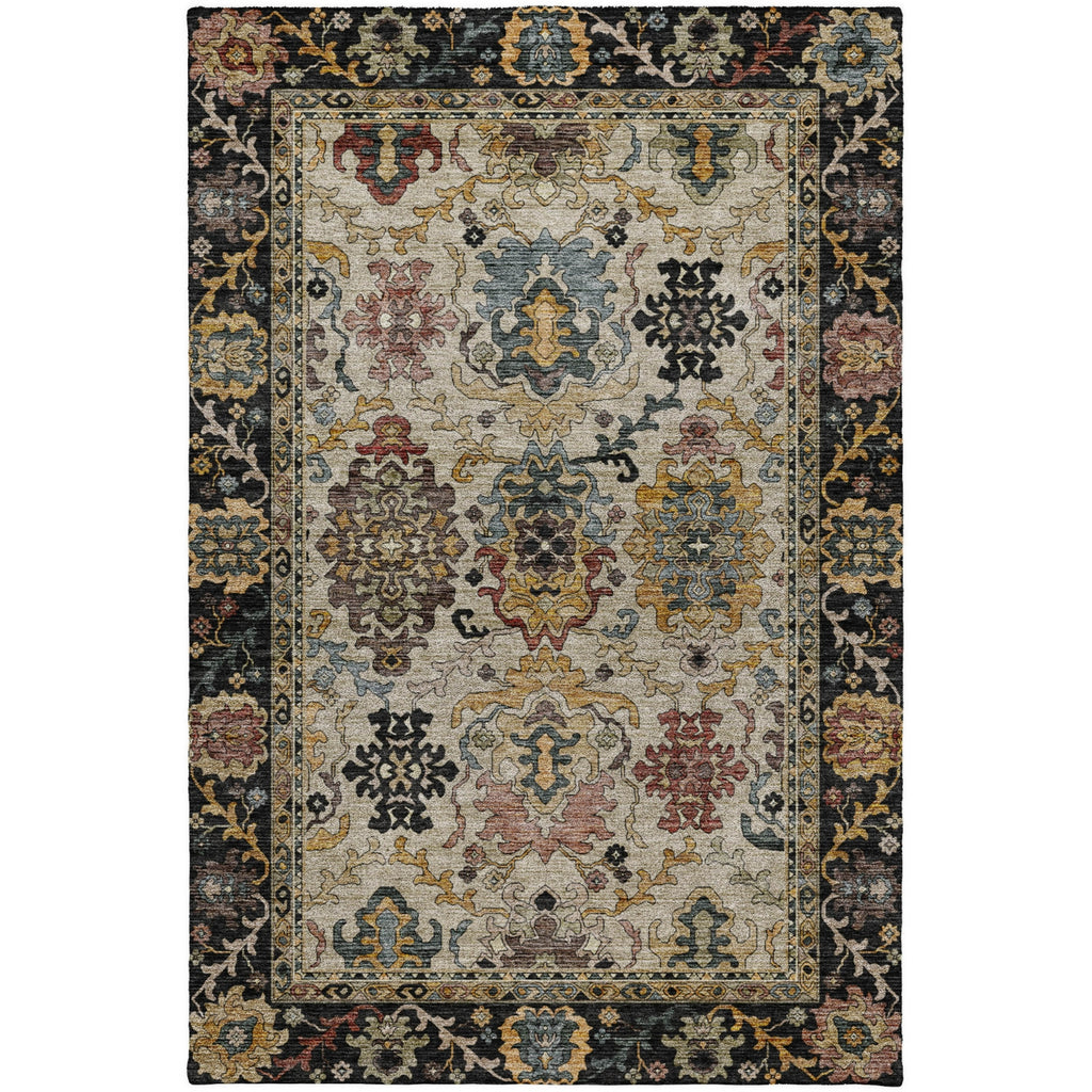 Dalyn Silk Road SR5 Black Area Rug main image