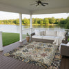 Dalyn Silk Road SR5 Black Area Rug Outdoor Lifestyle Image Feature