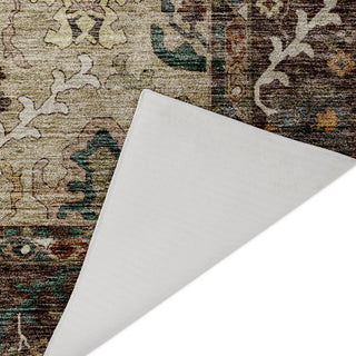 Dalyn Silk Road SR5 Chocolate Area Rug Backing Image