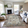 Dalyn Silk Road SR5 Chocolate Area Rug Lifestyle Image Feature