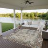 Dalyn Silk Road SR5 Chocolate Area Rug Outdoor Lifestyle Image Feature