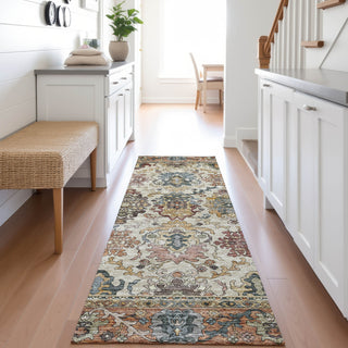 Dalyn Silk Road SR5 Copper Area Rug Runner Lifestyle Image Feature
