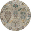 Dalyn Silk Road SR5 Putty Area Rug Round Main Image
