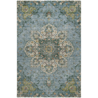 Dalyn Silk Road SR6 Aqua Area Rug main image