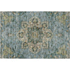 Dalyn Silk Road SR6 Aqua Area Rug Scatter Main Image