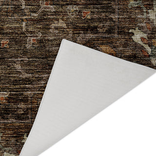 Dalyn Silk Road SR6 Chocolate Area Rug Backing Image