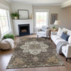 Dalyn Silk Road SR6 Chocolate Area Rug Lifestyle Image Feature