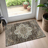 Dalyn Silk Road SR6 Chocolate Area Rug Scatter Lifestyle Image Feature