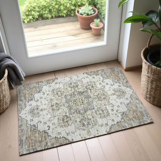 Dalyn Silk Road SR6 Ivory Area Rug Scatter Lifestyle Image Feature