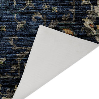Dalyn Silk Road SR6 Navy Area Rug Backing Image