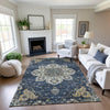 Dalyn Silk Road SR6 Navy Area Rug Lifestyle Image Feature