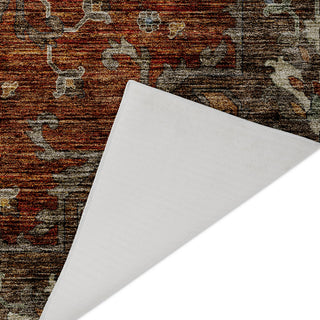 Dalyn Silk Road SR6 Paprika Area Rug Backing Image