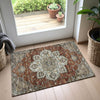 Dalyn Silk Road SR6 Paprika Area Rug Scatter Lifestyle Image Feature