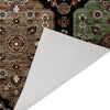 Dalyn Silk Road SR7 Black Area Rug Backing Image