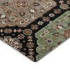Dalyn Silk Road SR7 Black Area Rug Corner Image