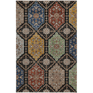 Dalyn Silk Road SR7 Black Area Rug main image