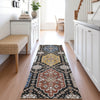 Dalyn Silk Road SR7 Black Area Rug Runner Lifestyle Image Feature