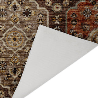 Dalyn Silk Road SR7 Chocolate Area Rug Backing Image