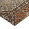 Dalyn Silk Road SR7 Chocolate Area Rug Corner Image