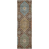 Dalyn Silk Road SR7 Chocolate Area Rug Runner Main Image