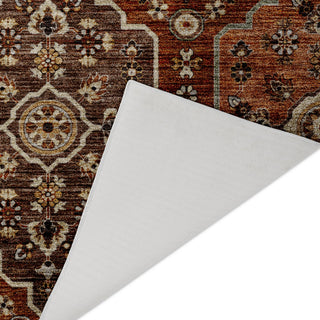 Dalyn Silk Road SR7 Paprika Area Rug Backing Image