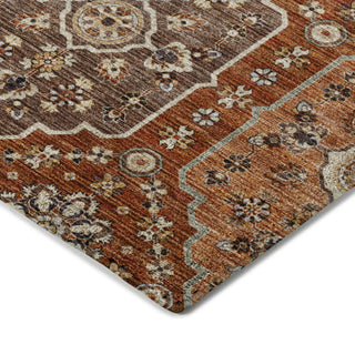 Dalyn Silk Road SR7 Paprika Area Rug Corner Image