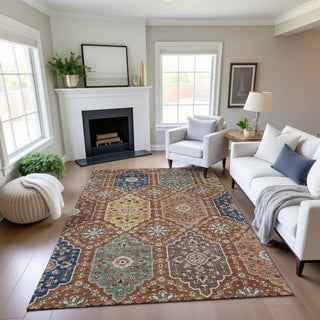 Dalyn Silk Road SR7 Paprika Area Rug Lifestyle Image Feature