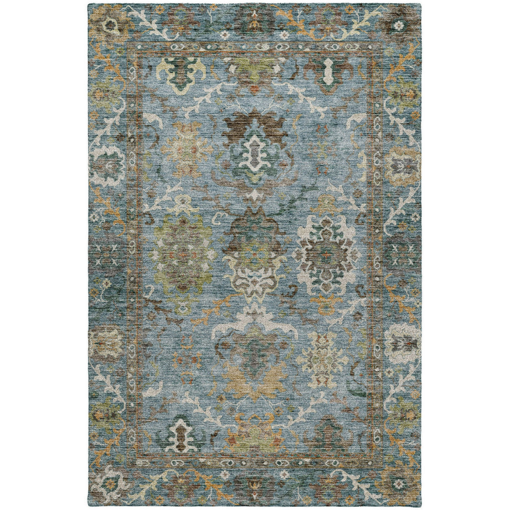 Dalyn Silk Road SR8 Aqua Area Rug main image