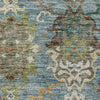 Dalyn Silk Road SR8 Aqua Area Rug Swatch Image