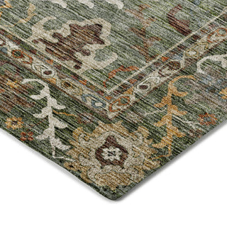 Dalyn Silk Road SR8 Basil Area Rug Corner Image