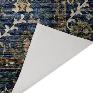 Dalyn Silk Road SR8 Navy Area Rug Backing Image