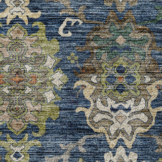 Dalyn Silk Road SR8 Navy Area Rug Swatch Image