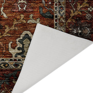 Dalyn Silk Road SR8 Paprika Area Rug Backing Image