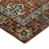 Dalyn Silk Road SR8 Paprika Area Rug Corner Image