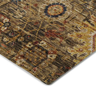 Dalyn Silk Road SR9 Clove Area Rug Corner Image
