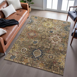 Dalyn Silk Road SR9 Clove Area Rug Lifestyle Image Feature