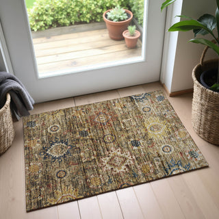 Dalyn Silk Road SR9 Clove Area Rug Scatter Lifestyle Image Feature