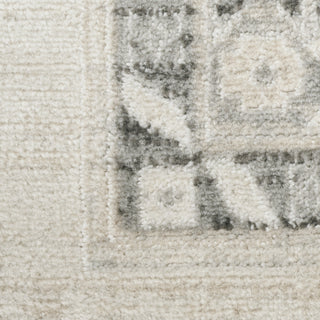 Nourison Serenity Home SRH01 Ivory Grey Area Rug Swatch Image