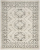 Nourison Serenity Home SRH01 Ivory Grey Area Rug Main Image