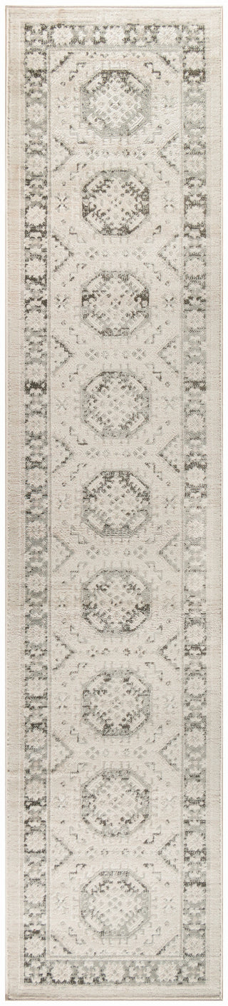 Nourison Serenity Home SRH01 Ivory Grey Area Rug Main Image