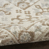 Nourison Serenity Home SRH01 Ivory Mocha Area Rug Corner Image