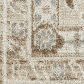 Nourison Serenity Home SRH01 Ivory Mocha Area Rug Swatch Image