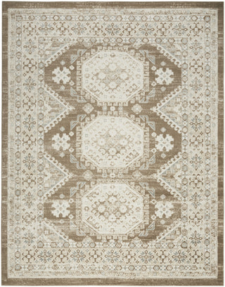 Nourison Serenity Home SRH01 Ivory Mocha Area Rug Main Image
