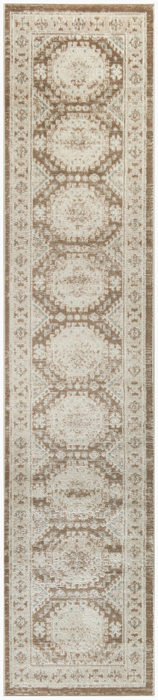 Nourison Serenity Home SRH01 Ivory Mocha Area Rug Main Image