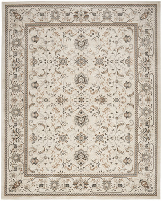 Nourison Serenity Home SRH02 Ivory Mocha Area Rug Main Image