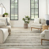 Nourison Serenity Home SRH03 Ivory Beige Area Rug Room Image Feature