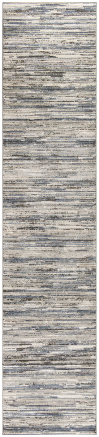 Nourison Serenity Home SRH03 Ivory Grey Blue Area Rug Main Image